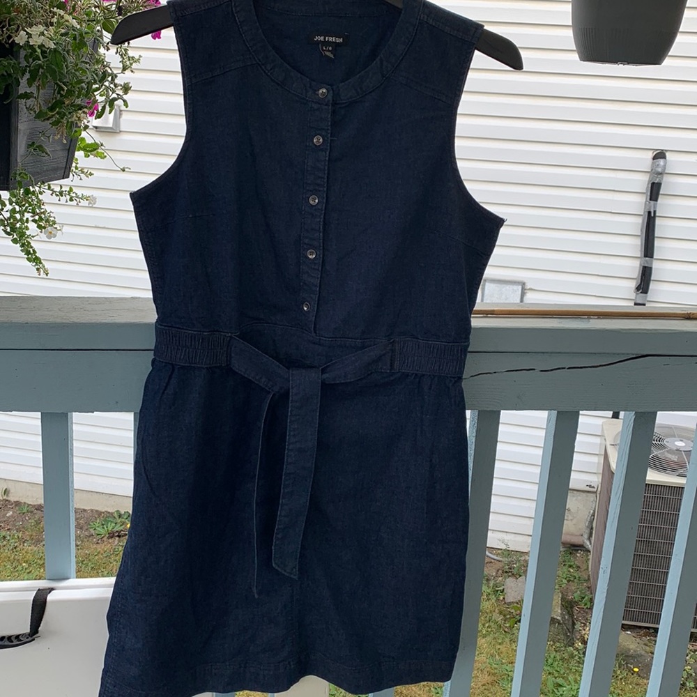 Turn some heads with jean dress